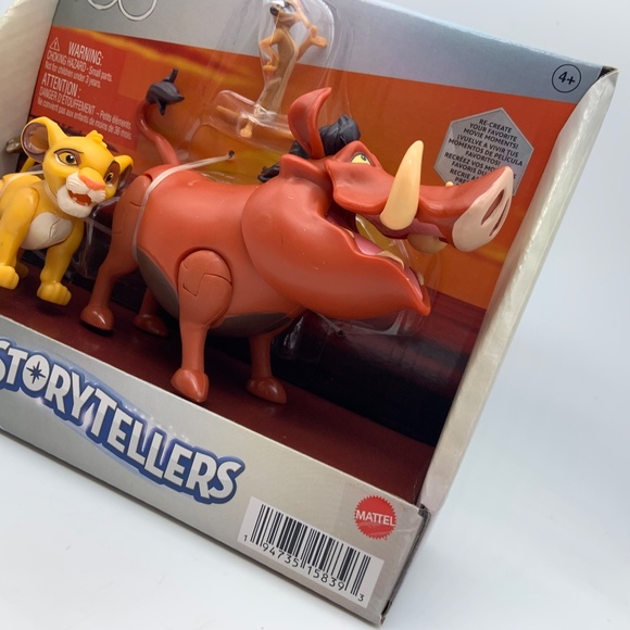 Disney 100 Storytellers Lion King Hakuna Matata Pack Action Figure Set Mattel - Picture 3 of 12